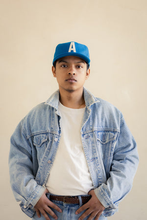 “A” Logo Hat - Blue