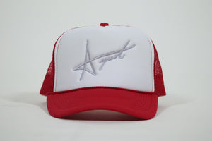 Star Script Trucker (Red)